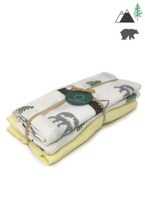 Ice Story 2-Pack Muslin Squares