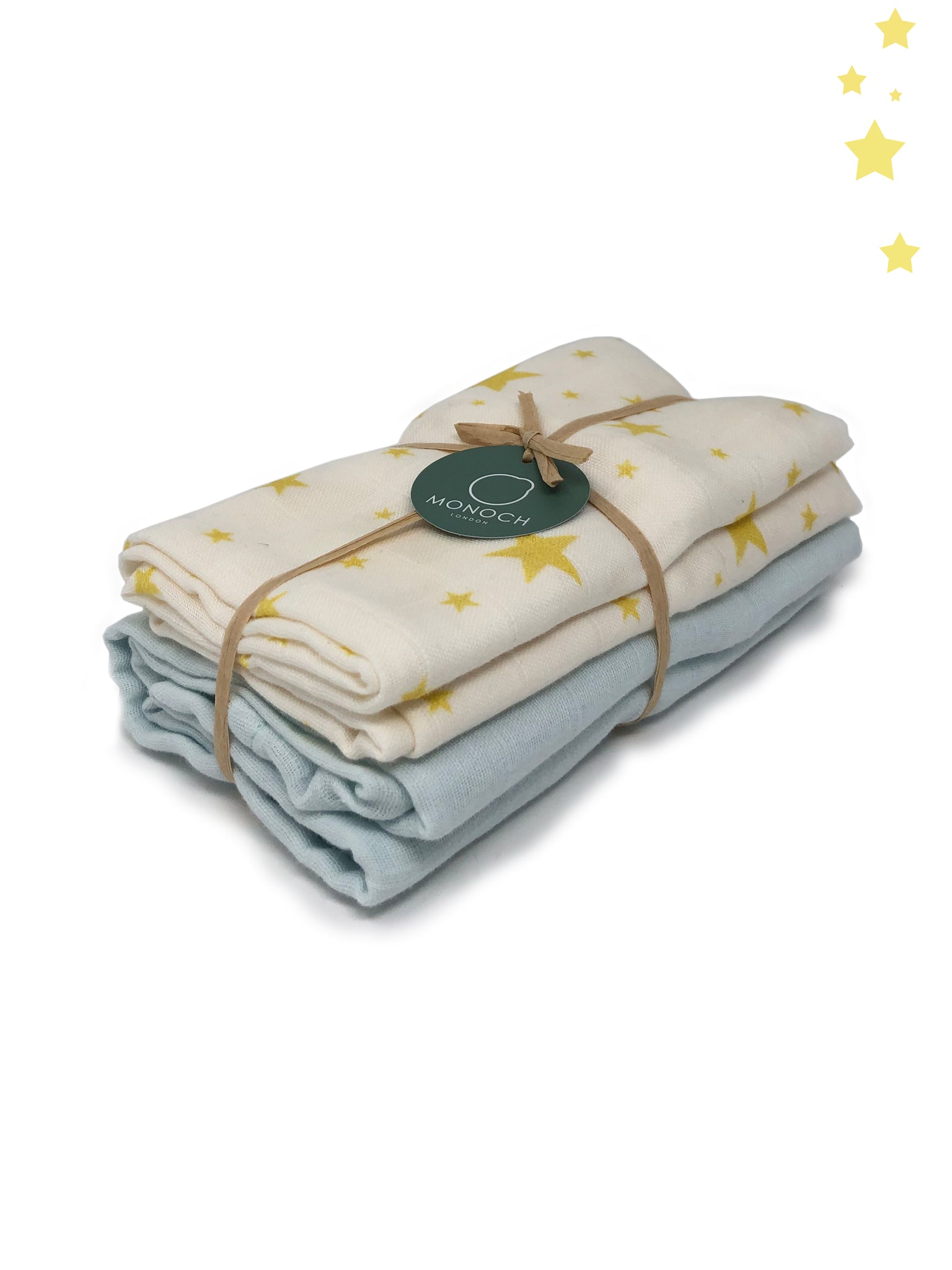 Me Starlight 2-Pack Muslin Squares
